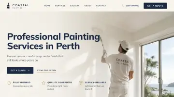 Preview of the Coastal Painting website